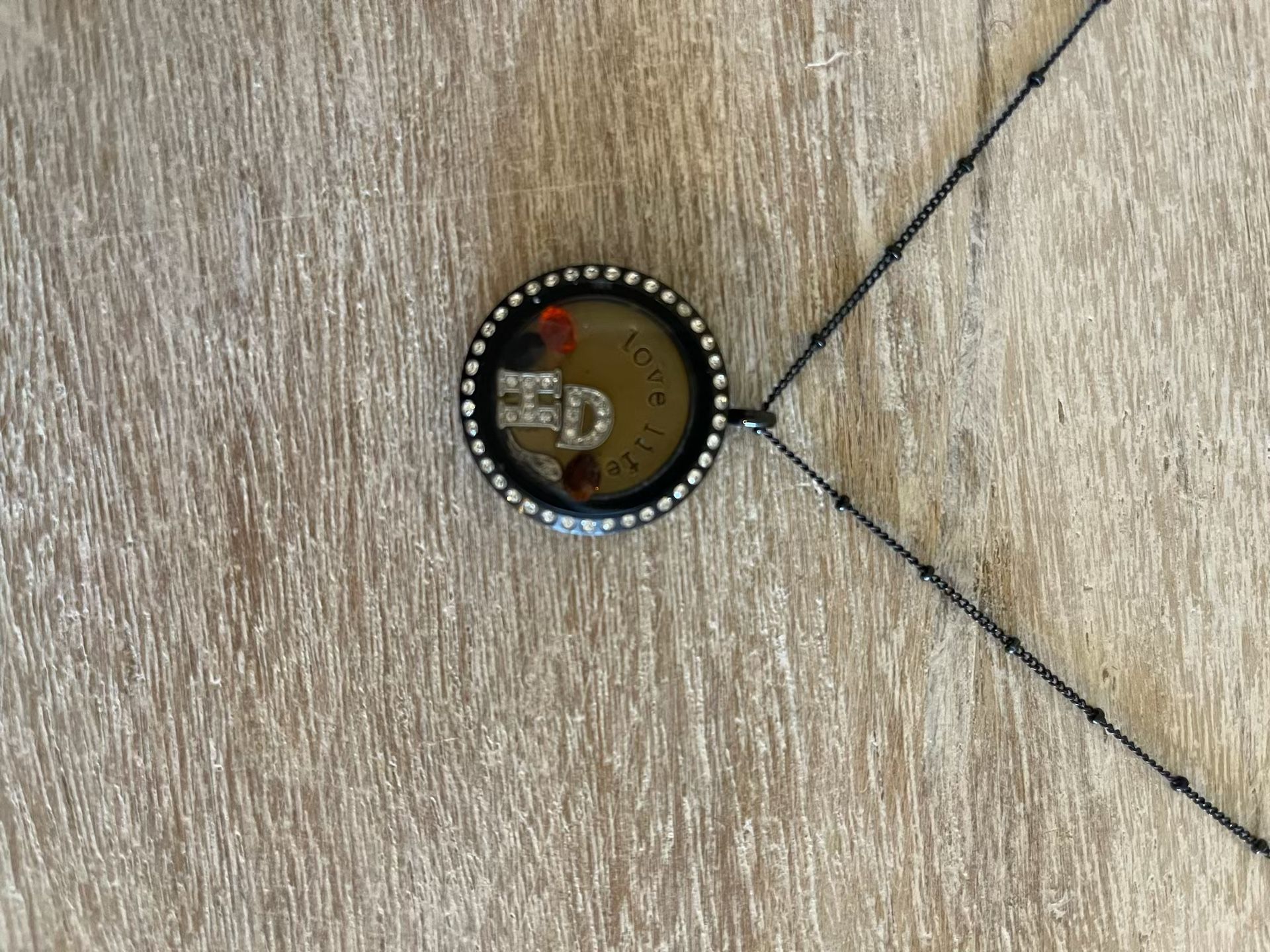 Authentic Origami Owl Black Necklace