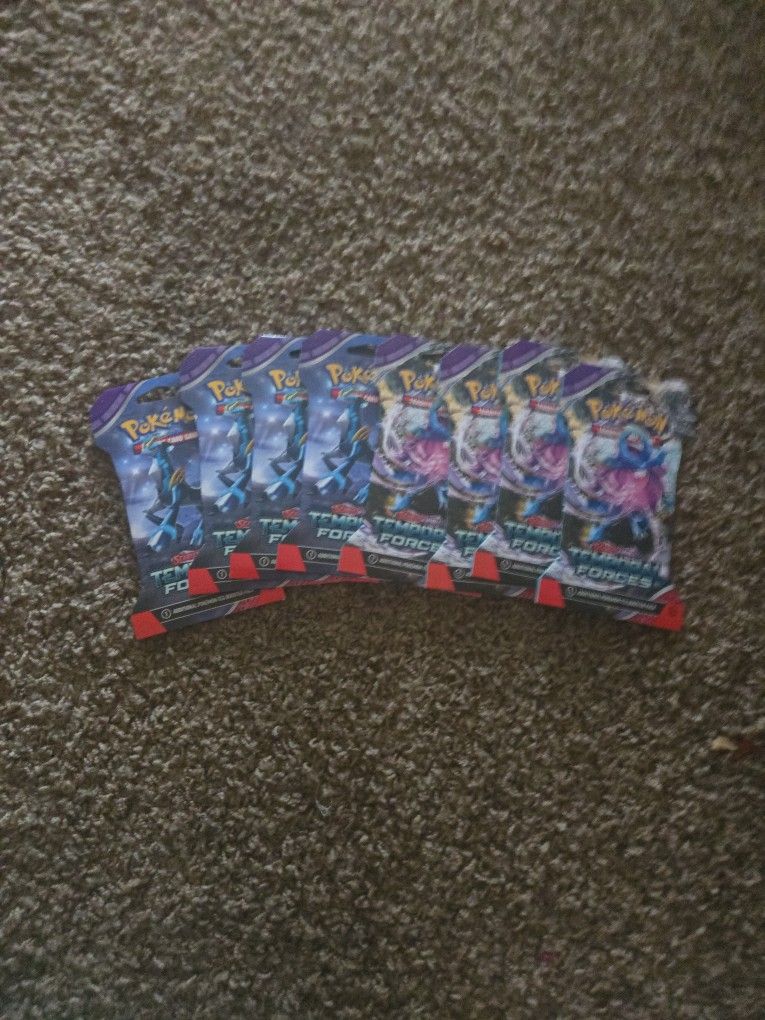 8 Temporal Forces And Single Rare Cards