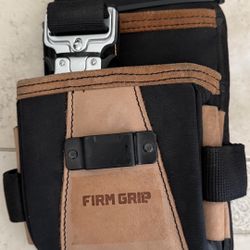 FIRM GRIP Build-A-Rig Everyday Belt Kit (Includes Utility Pouch and Hammer Sleeve) New Retail: $70+Tax!!! Limited lifetime warranty Work lighter and m