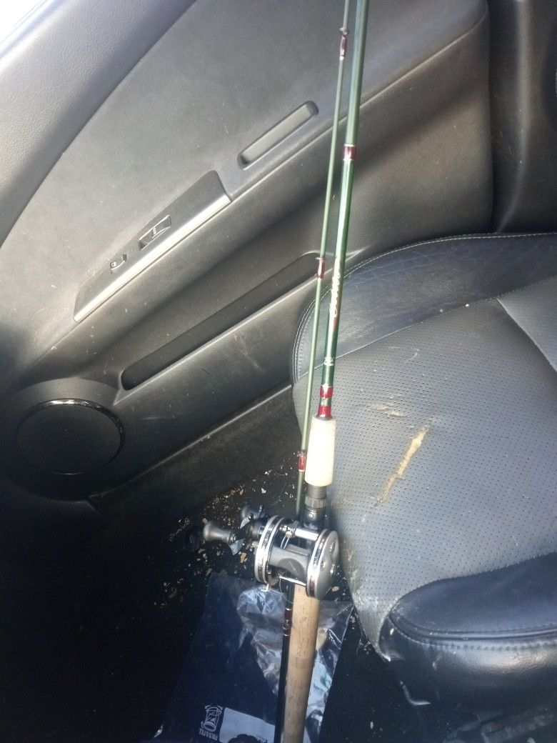 8'6 Okuma Celico Salmon Steelhead Casting Rod And Ambassador 5501 C3 Reel Great Shape 60 Bucks Cash
