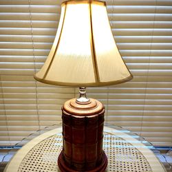 Classic Elegant Vintage Lamp With Faux Leather Books Base—Pefect For Library Or 📚 