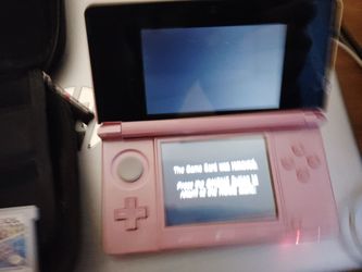 Nintendo 3ds light charger carry case and 5 games