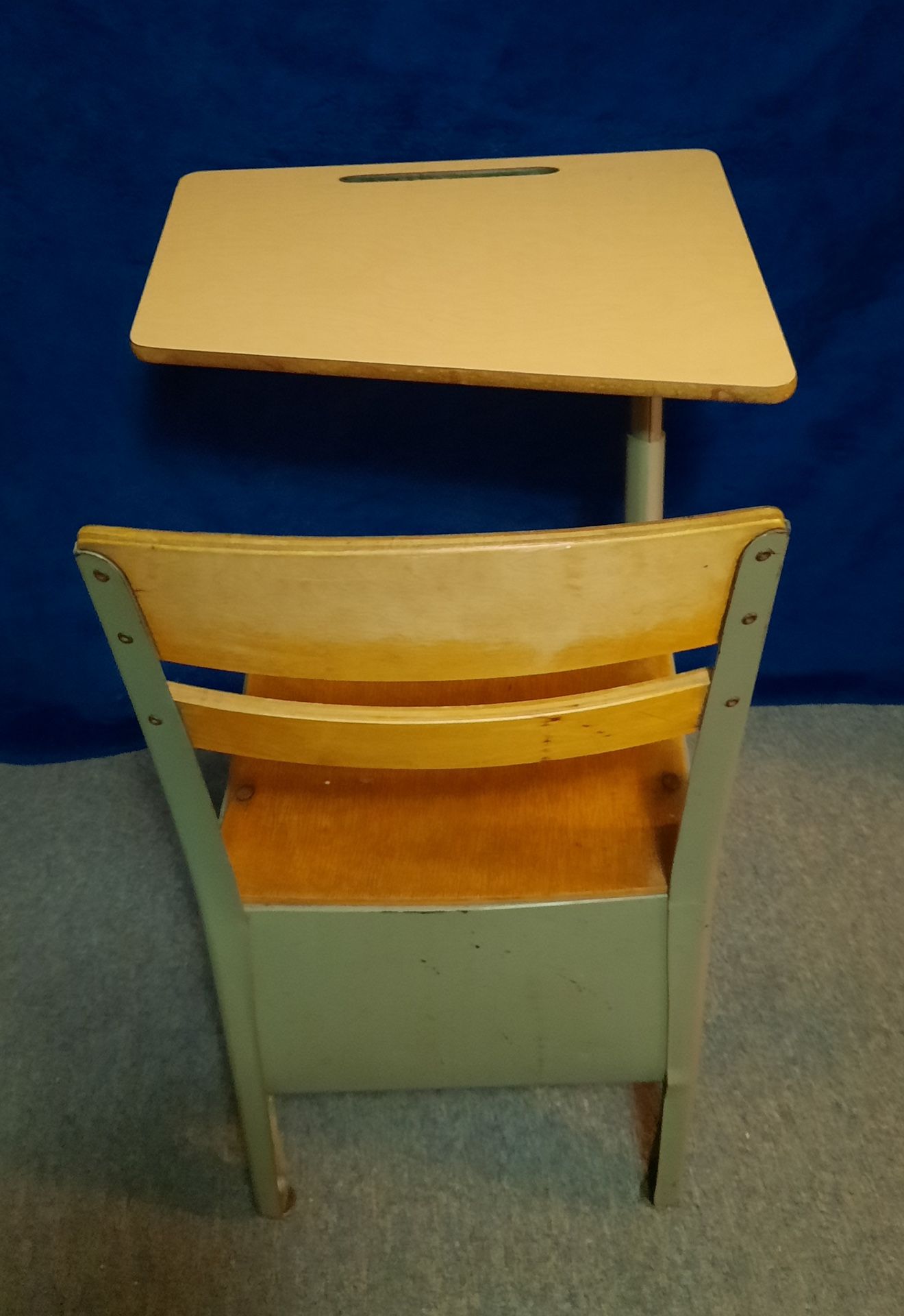 Vintage School Desks 1960s Antique Swivel 