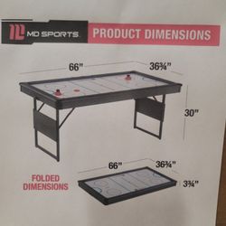 MD Sports air hockey table.
New in box

$200 FIRM