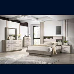4 PC BEDROOM SET NEW IN BOX (MATTRESS AND CHEST SOLD SEPARATELY)