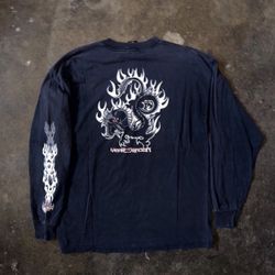 Vintage Y2K Year Of The Dragon Long Sleeve Shirt 