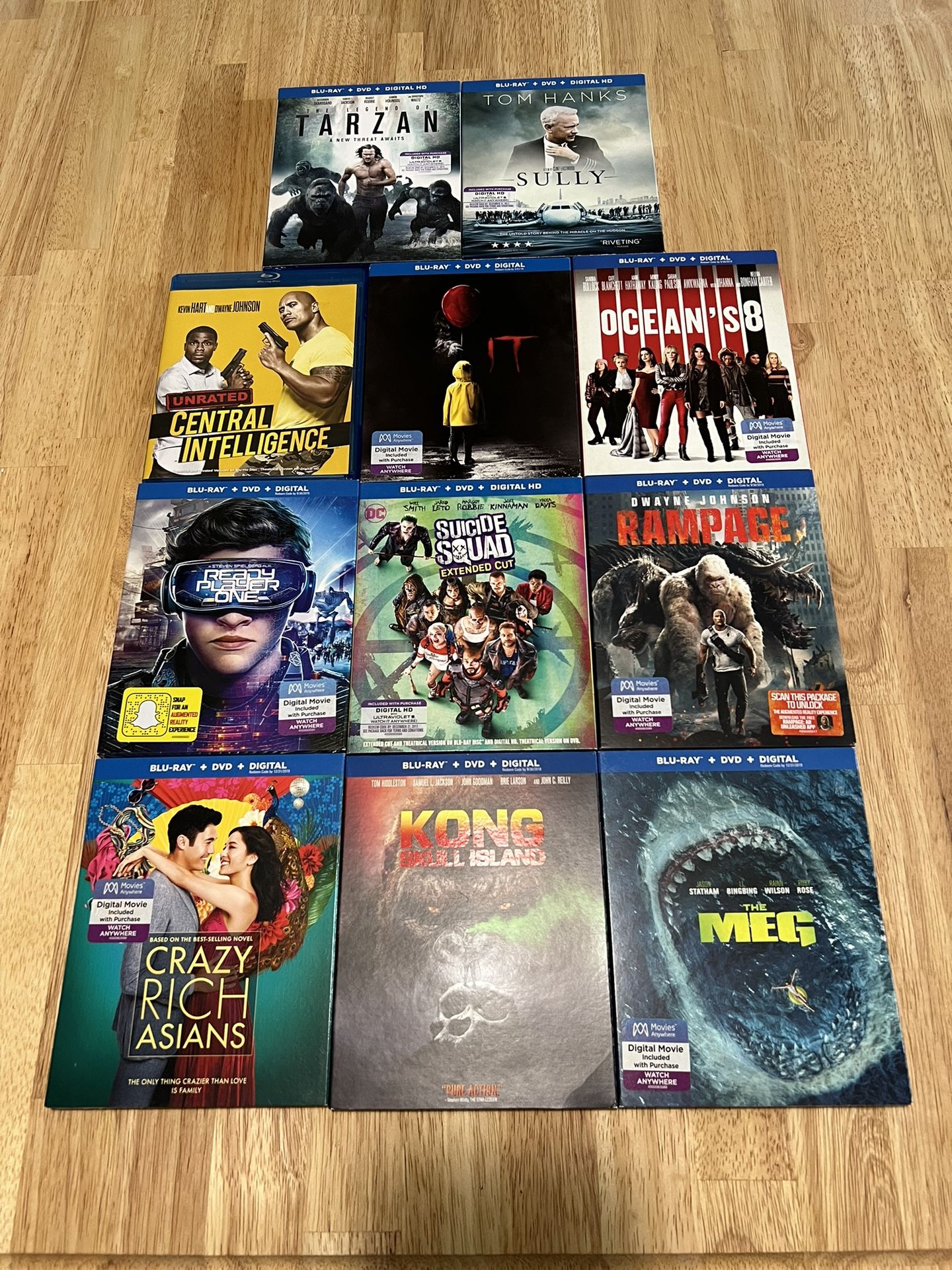 New Blu-Ray + DVD + Digital Collection