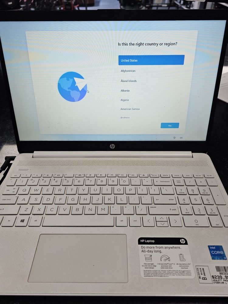 2022 HP 15 Laptop. ASK FOR RYAN. #00(contact info removed)