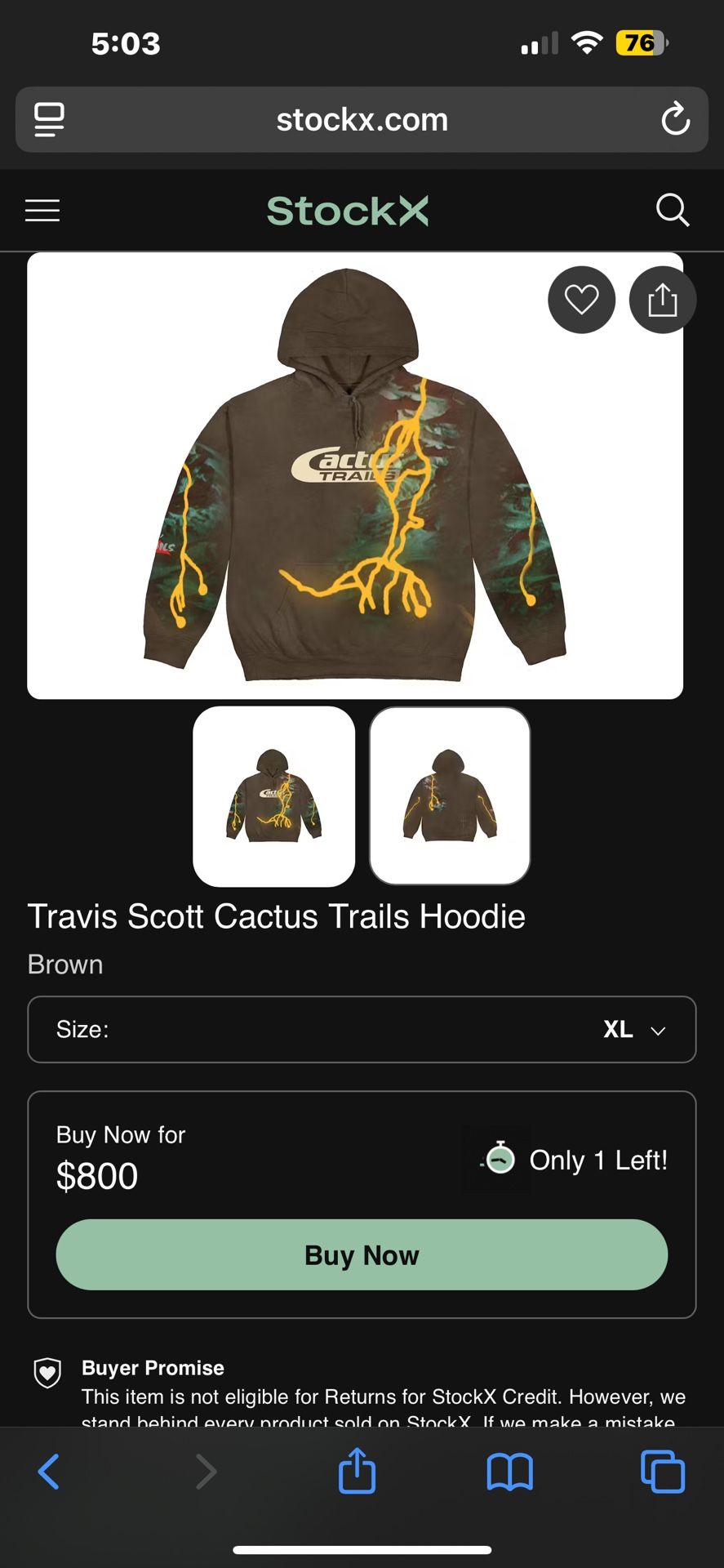 Travis Scott Cactus Trails Hoodie