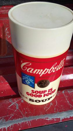 Vintage 1984 Campbell Soup Thermos