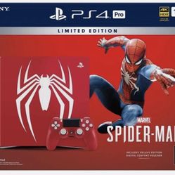 PS4 Pro Limited Edition Spider-Man 