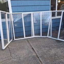 4 -Vinyl Windows 48x60 Slider 