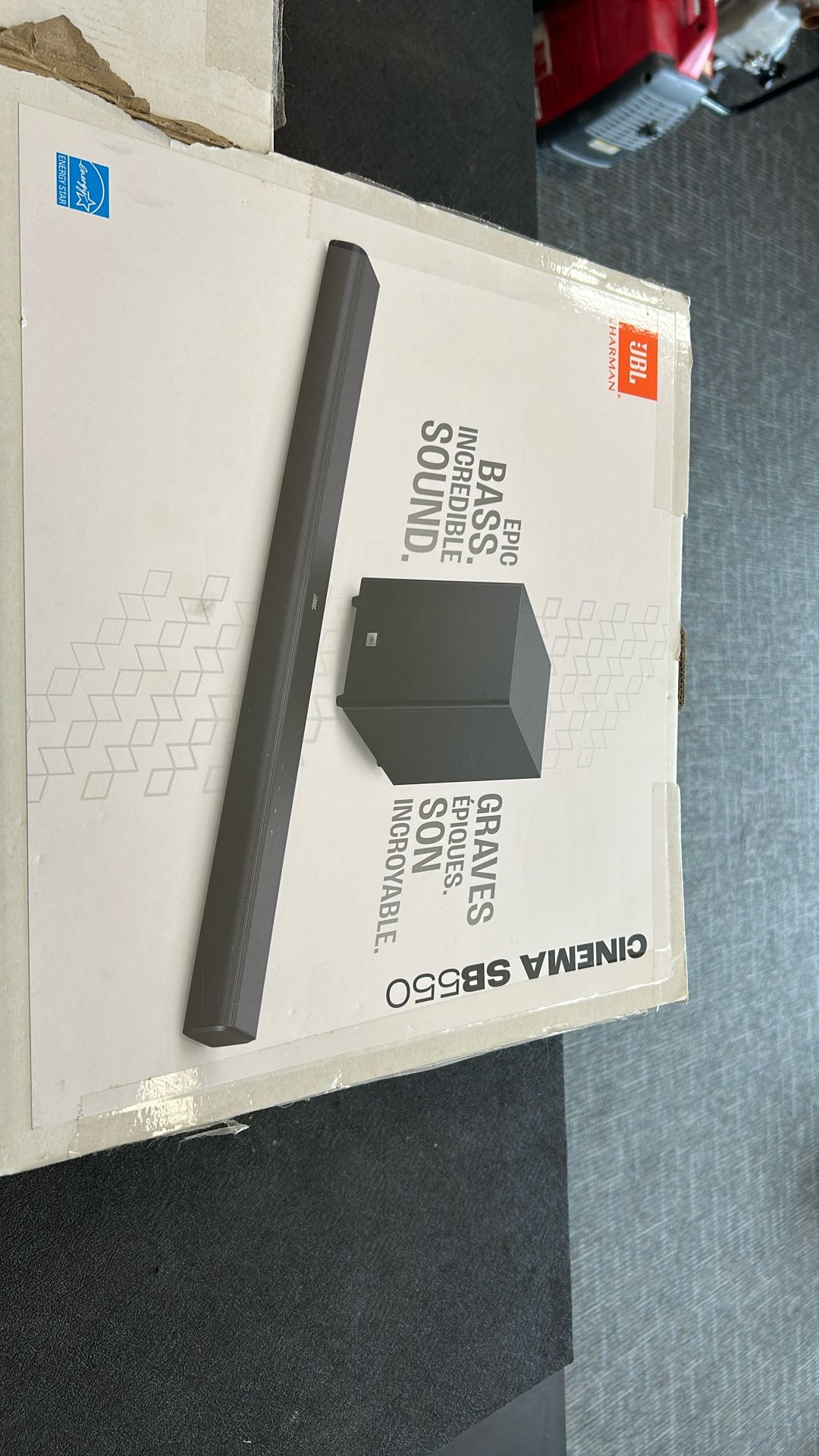 Jbl Soundbar And Subwoofer