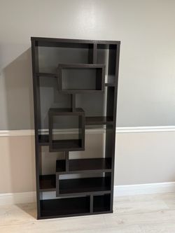 Modern Geometric Bookshelf