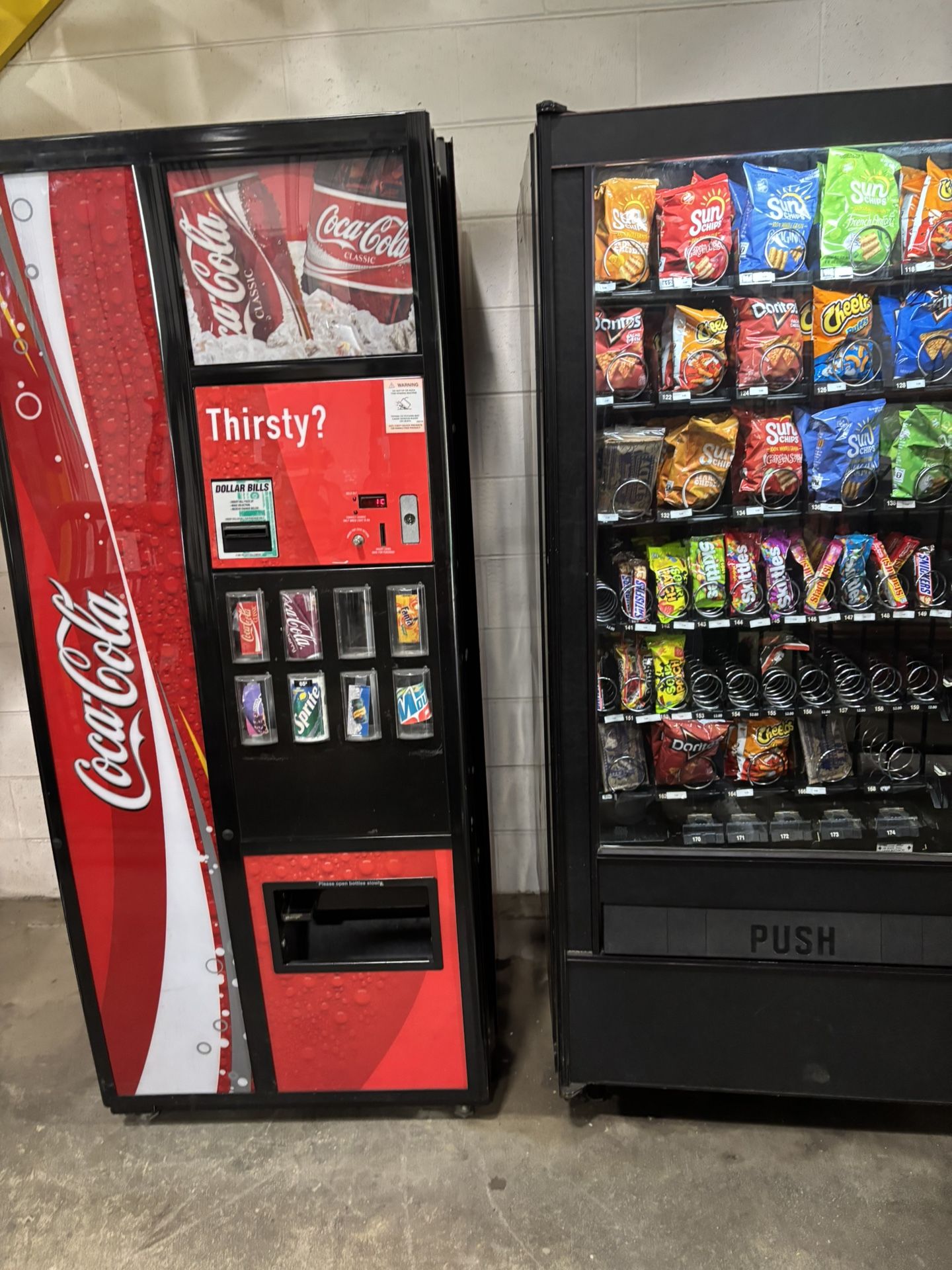 Selling Vending Machines