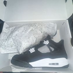 jordan 4 white thunder