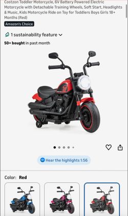 Toddler Bike Electric Motorcycle