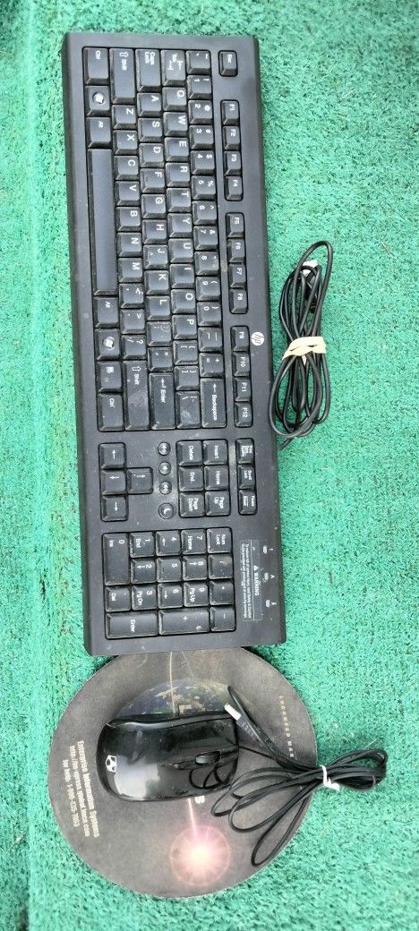 HP Keyboard And Mouse Set