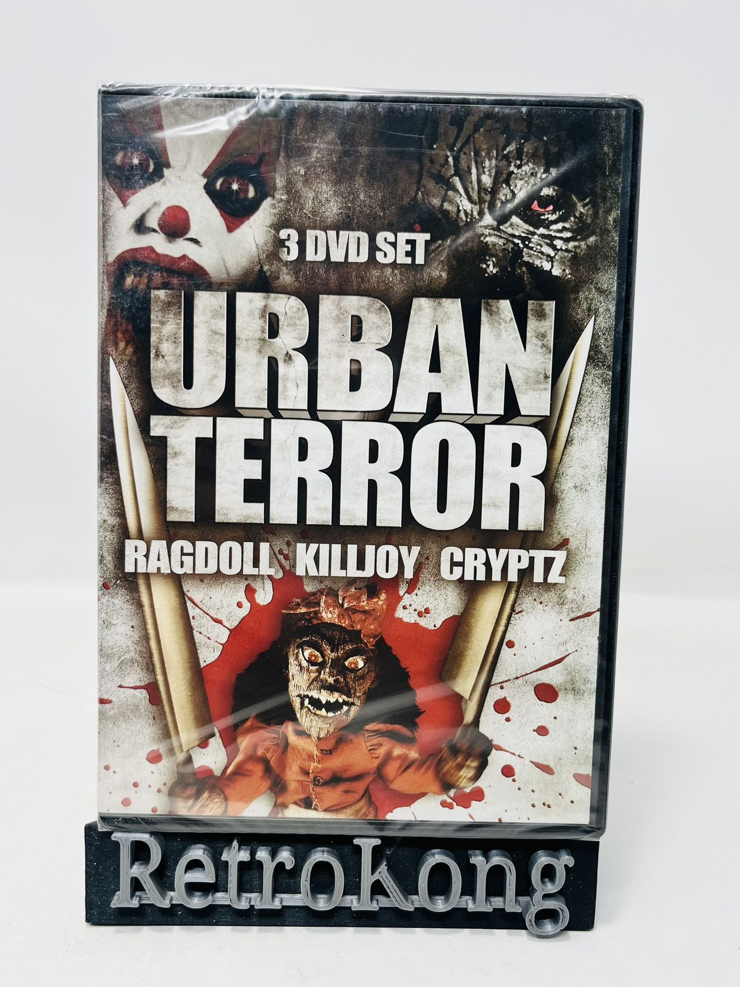 Urban Terror! includes; Ragdoll, Killjoy, Cryptz (DVD, 2013) 3 Discs NEW SEALED