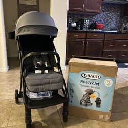 ONLY $95: Graco Ready2Jet Compact Stroller - Overhead Friendly Compact Travel Stroller