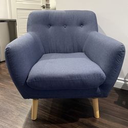 Modern Plush Accent Chair 