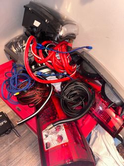 Tailights headlights system cables