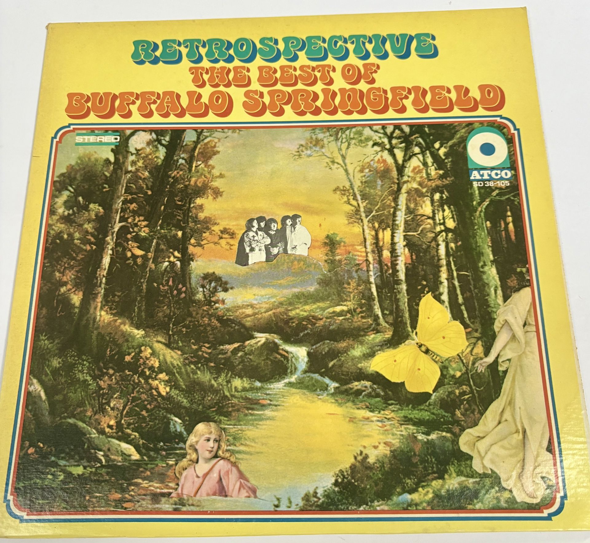 Retrospective The Best Of Buffalo Springfield 1969 Vinyl LP ATCO SD 38-105 VG+ 