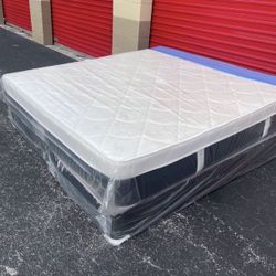 King Mattress Set Plush PillowTop – Brand New –  Same Day Delivery Available 🚚