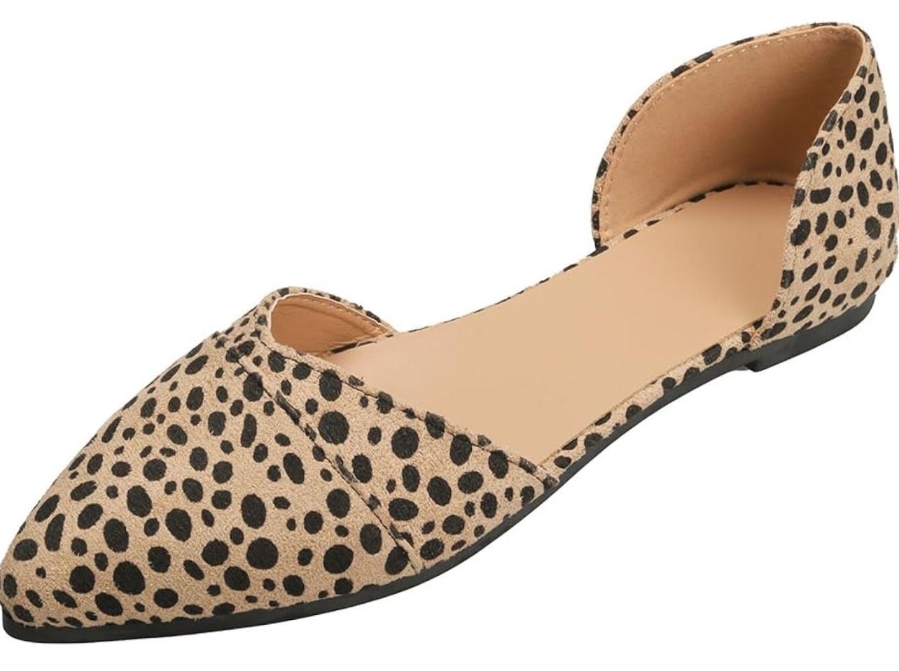 Wedge Sandals for Women – Comfortable Closed Toe Platform Sandals with Leopard Pattern Design and Anti-Slip Sole