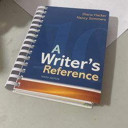 Diana Hacker and 1 more A Writer's Reference with Writing about Literature Tenth Edition