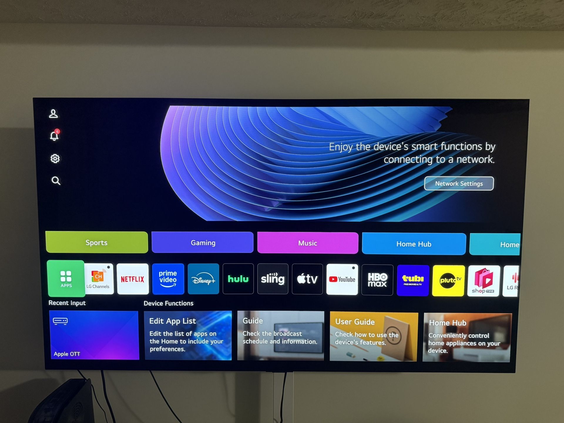 LG 65” C5 OLED TV