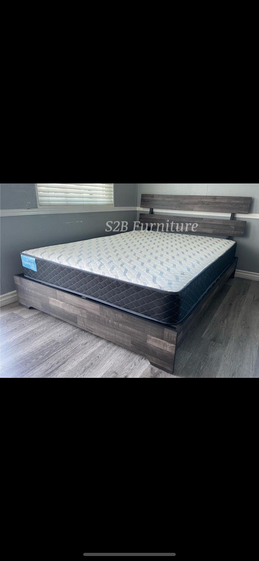 King Size Barn Plain W Ortho Matres!!!!