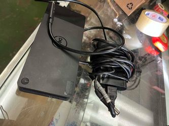 Dell Dock station WD15 Power cord is included.   Nothing wrong