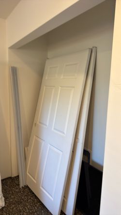 FREE Closet doors x2 - 36 wide each