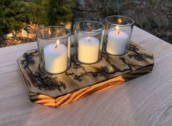 Lichtenberg Candle Holder