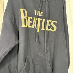 Vintage The Beatles Yellow Submarine cover Hoodie Sz 2XL