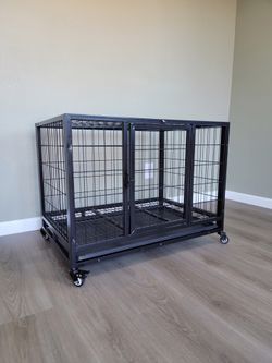 New! 📦 36" Medium Dog Cage Crate with Single Door and Pull-Out Tray!  (New) 📦