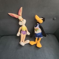 Space Jam Looney Tunes Daffy Duck &Lola Bunny 