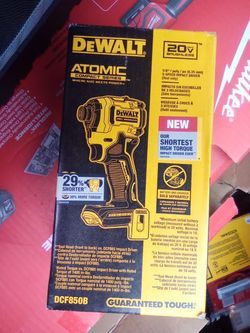 DeWalt Subatomic 20v 