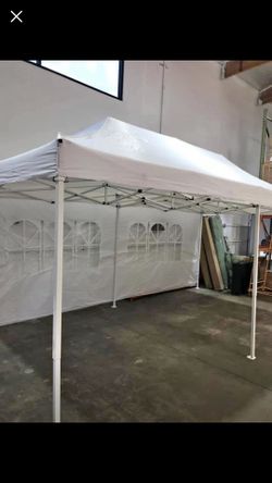 Big Heavy Duty 10x20”ft Pop Up with Side Walls