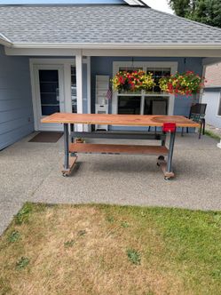 Work bench or table for garage