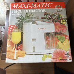 MAXI-MATIC® JUICE EXTRACTOR