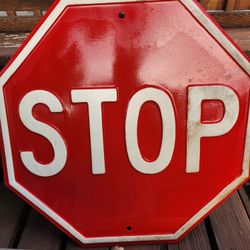 Vintage Stop Sign