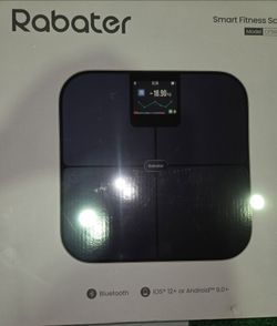 Rabater CF588BLE XL Smart Fitness Scale Bluetooth Digital Display Black