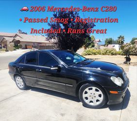 🔥 2006 Mercedes C280 4MATIC | Clean Title | Smog Done | Registration Included
