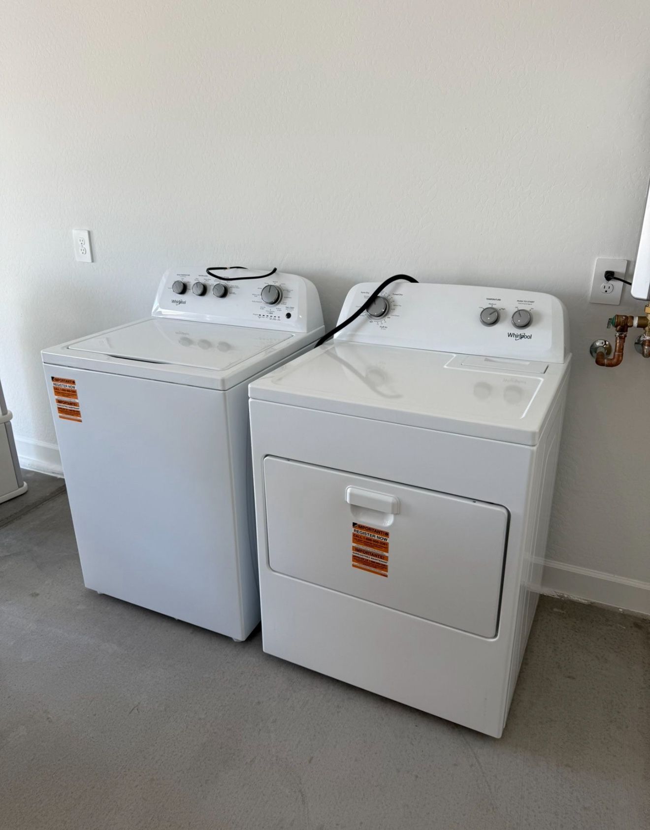 Whirlpool Washer and Dryer