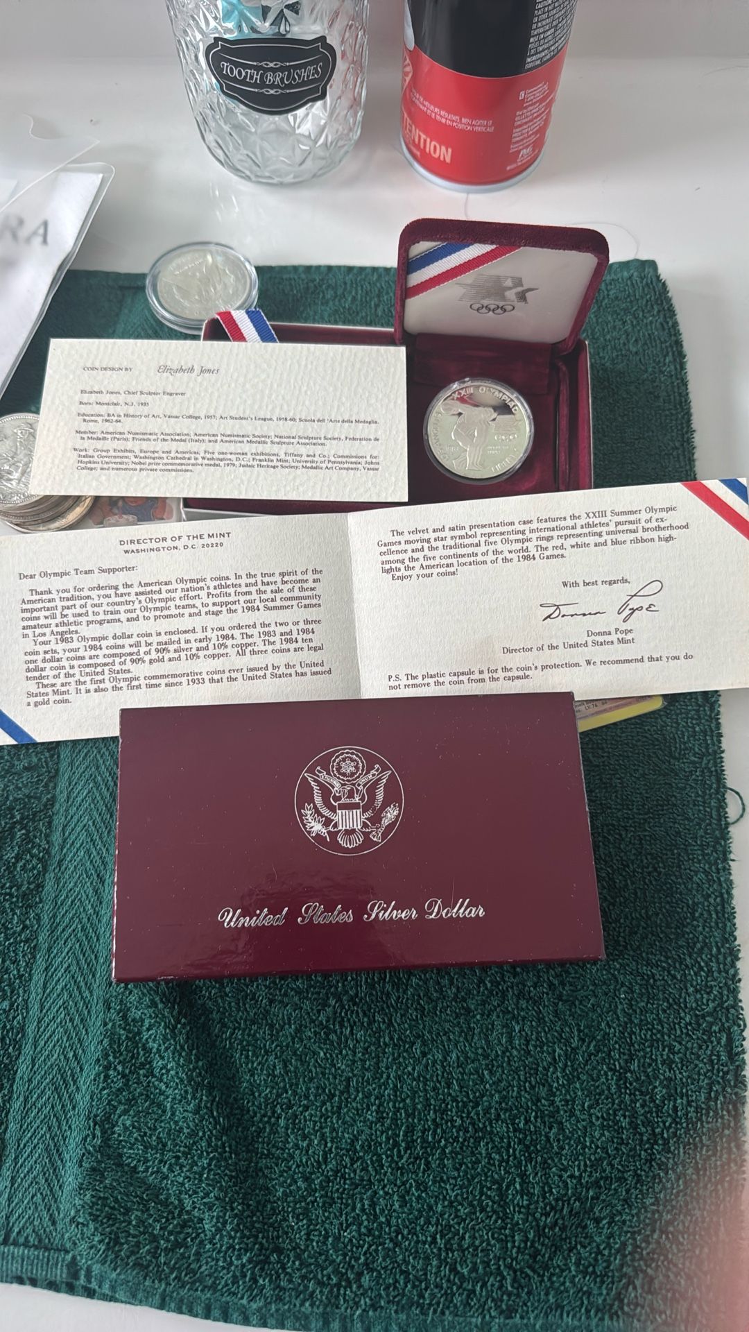 1978 Olympics Commemorative Silver Coin