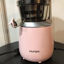 NEW Hurom HP Slow Juicer - Pastel Pink - In Original Box