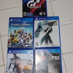 5 PS4 Games
