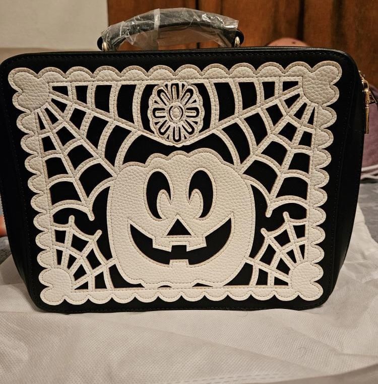 Backstitch Bruja Mexiween ( Papel Picado Collection) Bag / Backpack. 